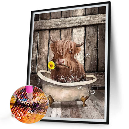 Yak - Full Round Drill Diamond Painting 30*40CM