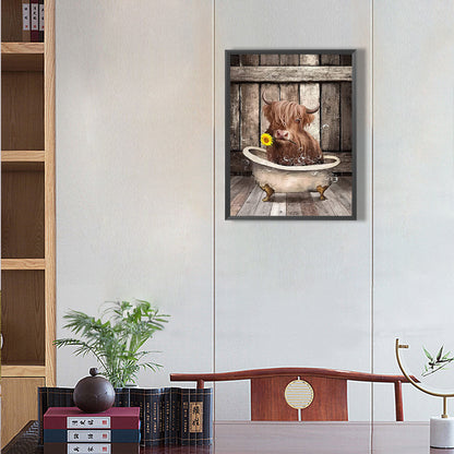 Yak - Full Round Drill Diamond Painting 30*40CM
