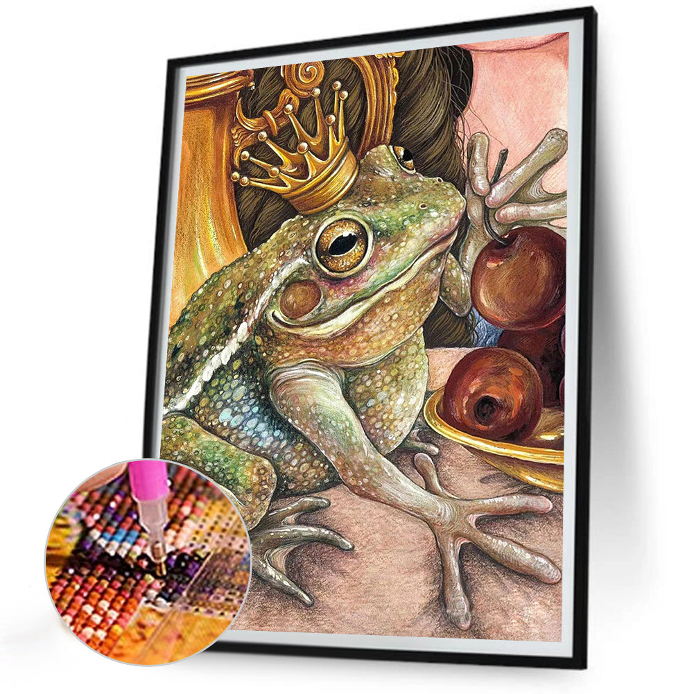 Frog Prince - Full Round Drill Diamond Painting 30*40CM