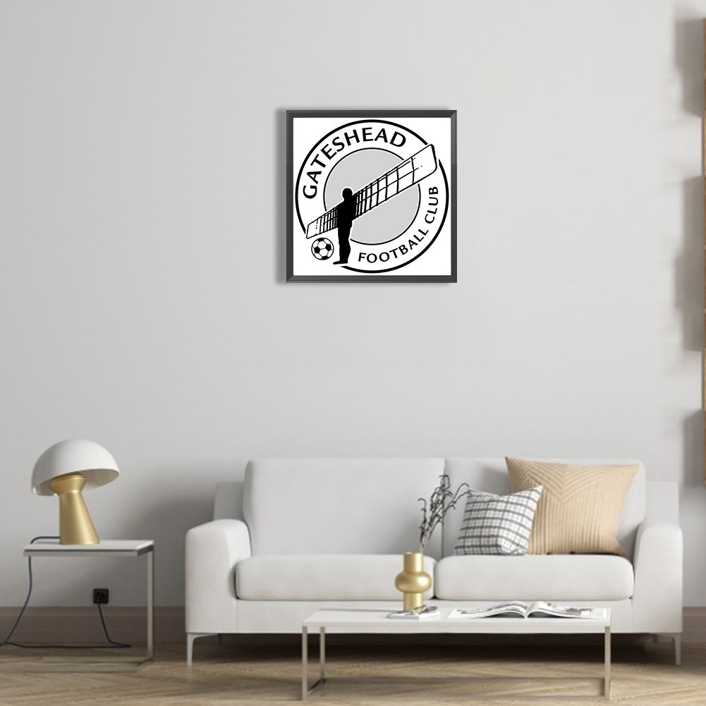 Gateshead Football Club - Full Round Drill Diamond Painting 35*35CM