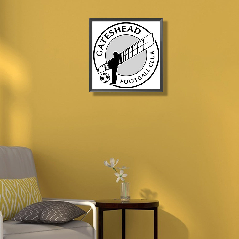 Gateshead Football Club - Full Round Drill Diamond Painting 35*35CM