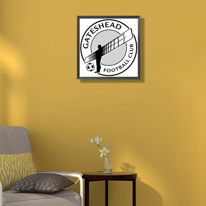 Gateshead Football Club - Full Round Drill Diamond Painting 35*35CM