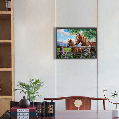 Mustang - Full Round Drill Diamond Painting 40*30CM