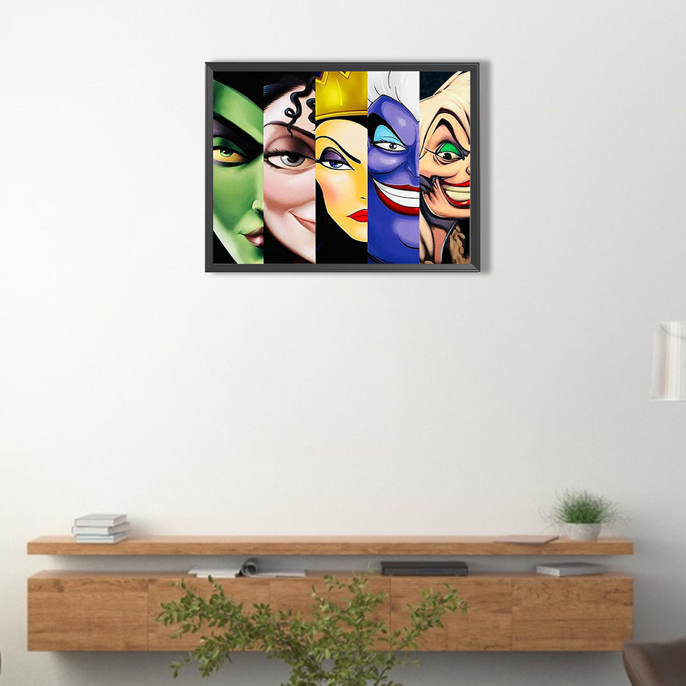 Evil Queen - Full Round Drill Diamond Painting 40*30CM