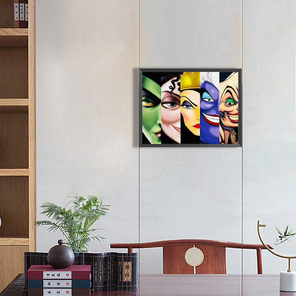 Evil Queen - Full Round Drill Diamond Painting 40*30CM
