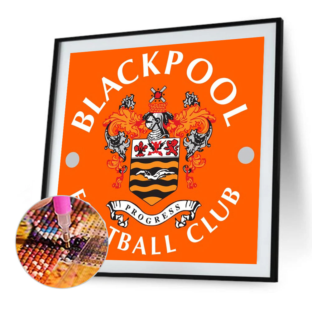 Blackpool Football Club - Full Square Drill Diamond Painting 50*50CM