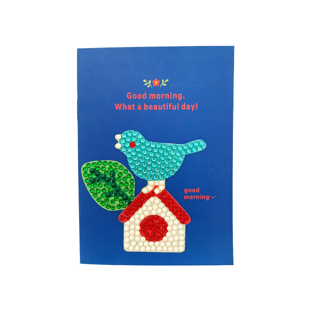 8pcs Diamond Art Crystal Sketchbook Paper DIY Creative Diamond Mosaic Diary Book