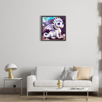 Cartoon Pterodactyl - Full Round Drill Diamond Painting 30*30CM