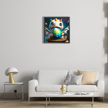 Cartoon Pterodactyl - Full Round Drill Diamond Painting 30*30CM