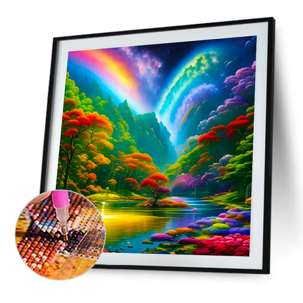 Colorful Forest - Full Square Drill Diamond Painting 50*50CM