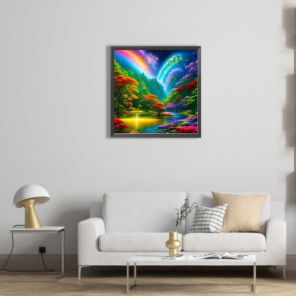 Colorful Forest - Full Square Drill Diamond Painting 50*50CM