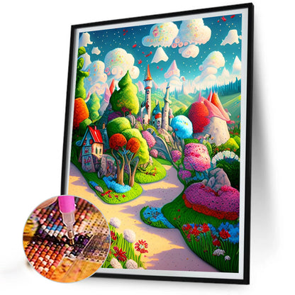 Colorful World - Full Round Drill Diamond Painting 30*40CM
