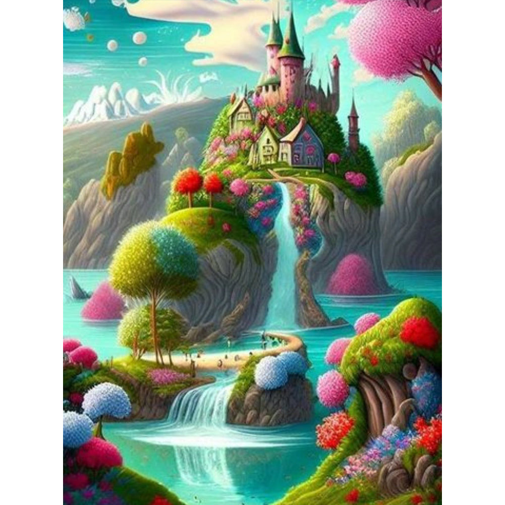 Colorful World - Full Round Drill Diamond Painting 30*40CM