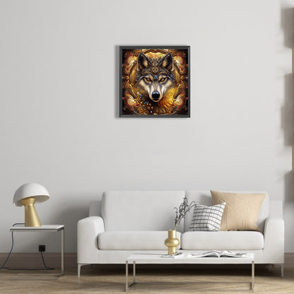 Wolf - Full Round Drill Diamond Painting 30*30CM