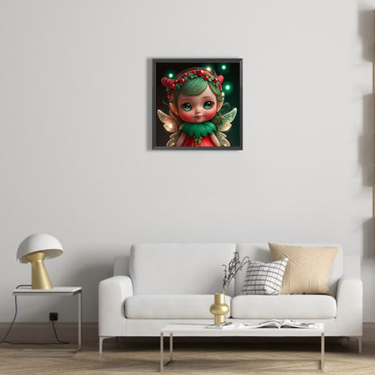 Cute Elves - Full Round Drill Diamond Painting 30*30CM