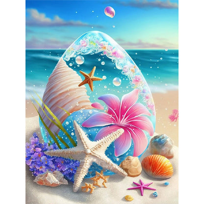 Shell - Full Round Drill Diamond Painting 40*50CM