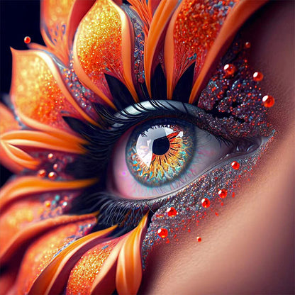 Art Eyes - Full Round Drill Diamond Painting 30*30CM