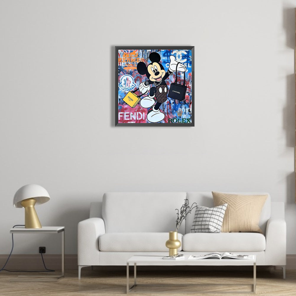 Mickey Mouse - Full Round Drill Diamond Painting 40*40CM