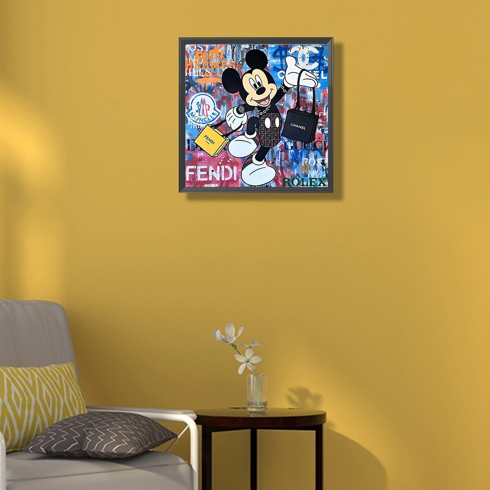 Mickey Mouse - Full Round Drill Diamond Painting 40*40CM