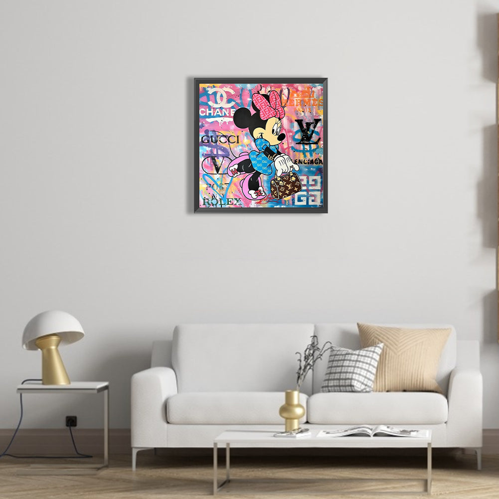 Mickey Mouse - Full Round Drill Diamond Painting 40*40CM