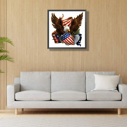 Eagle - Full Round Drill Diamond Painting 30*30CM