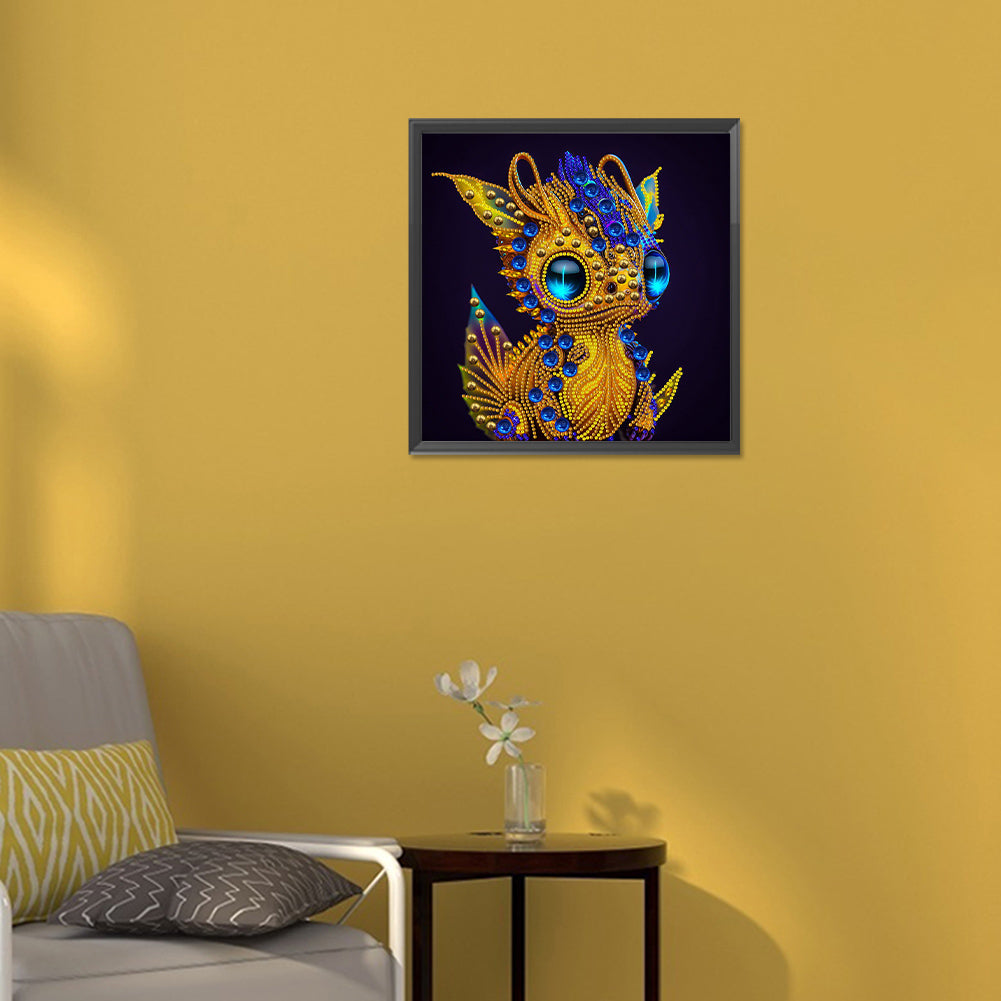 Baby Dragon - Special Shaped Drill Diamond Painting 30*30CM