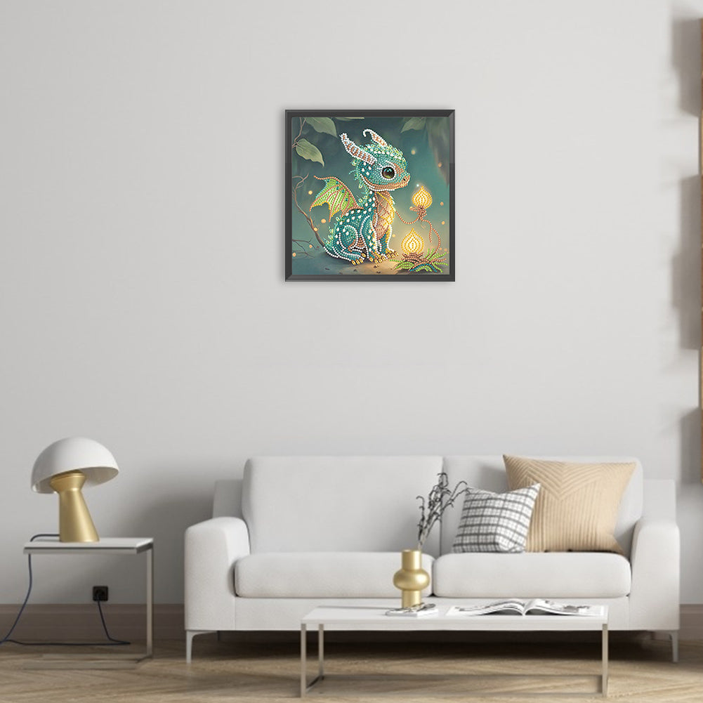 Little Pterosaur - Special Shaped Drill Diamond Painting 30*30CM