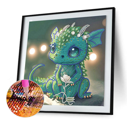Little Pterosaur - Special Shaped Drill Diamond Painting 30*30CM