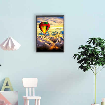 Hot Air Balloon - Full Round Drill Diamond Painting 30*40CM