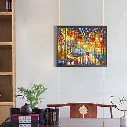 Landscape - Full Round Drill Diamond Painting 40*30CM