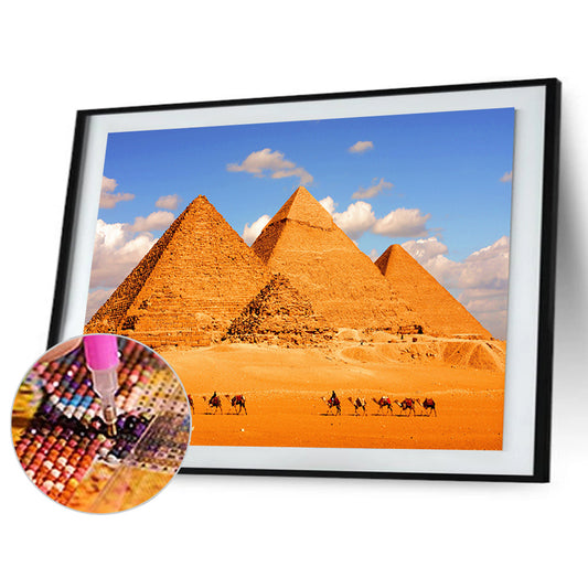 Landscape - Full Round Drill Diamond Painting 40*30CM