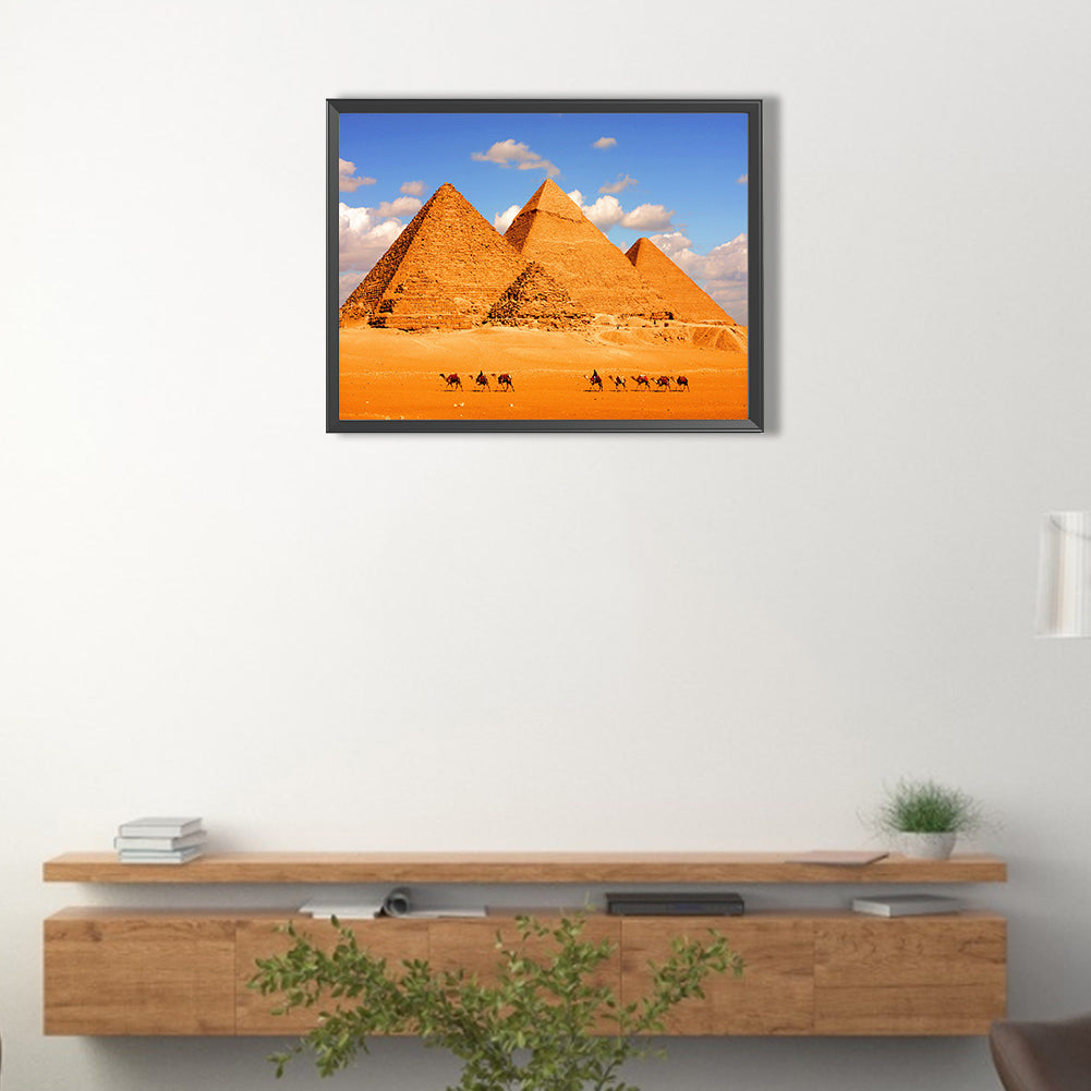 Landscape - Full Round Drill Diamond Painting 40*30CM
