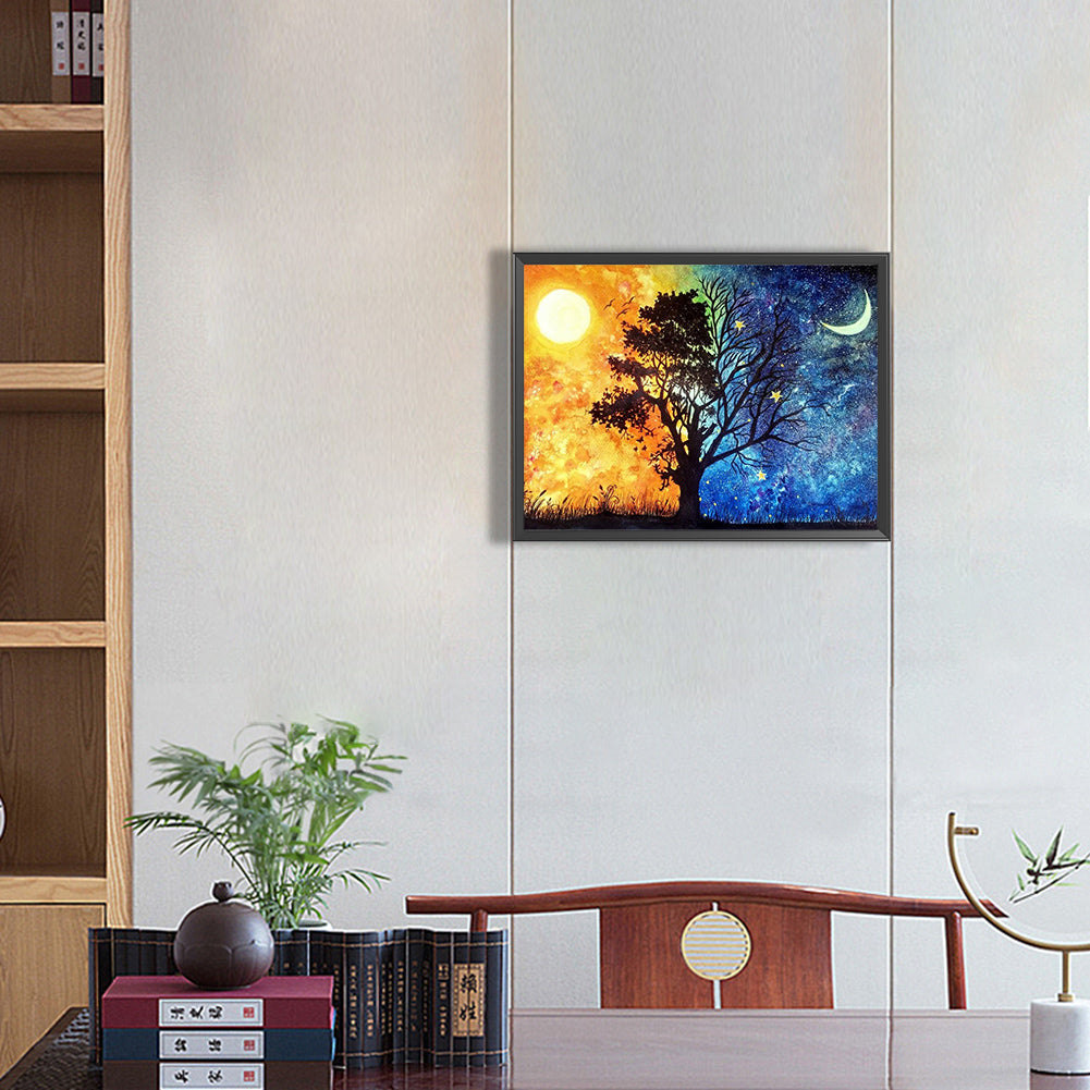 Landscape - Full Round Drill Diamond Painting 40*30CM