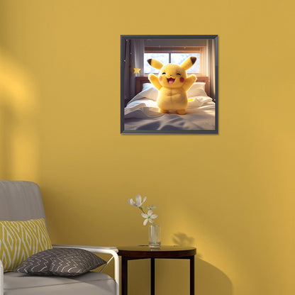 Pikachu - Full Round Drill Diamond Painting 30*30CM