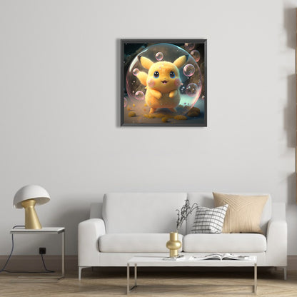 Pikachu - Full Round Drill Diamond Painting 30*30CM