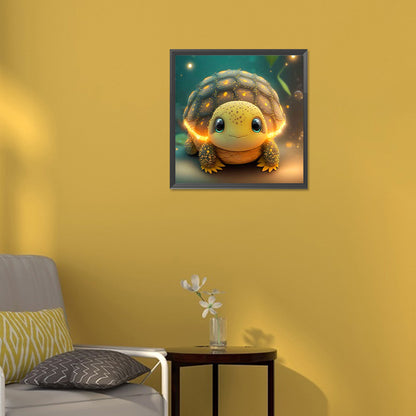 Crawling Turtle - Full Round Drill Diamond Painting 30*30CM