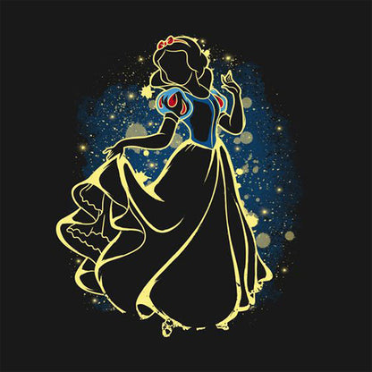 Silhouette - Princess Rose - Full Square Drill Diamond Painting 50*50CM