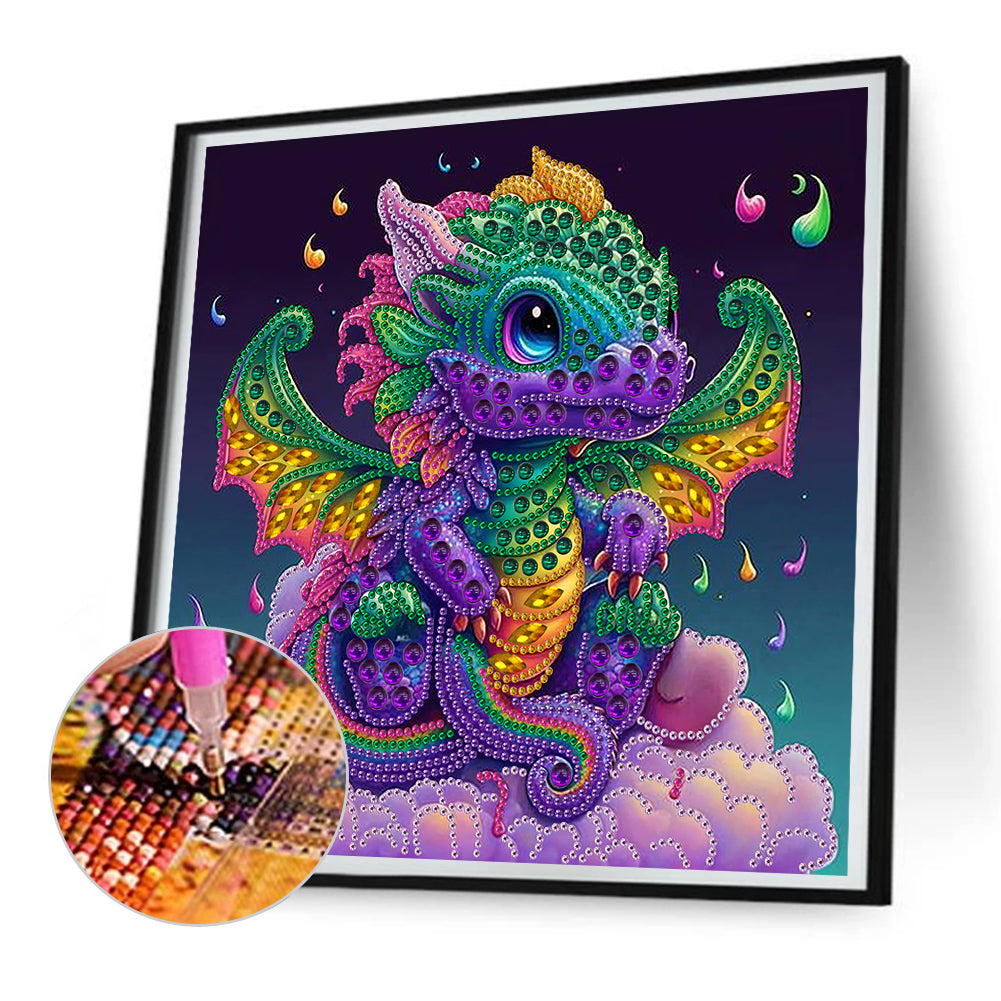Personality Pterosaur - Special Shaped Drill Diamond Painting 30*30CM