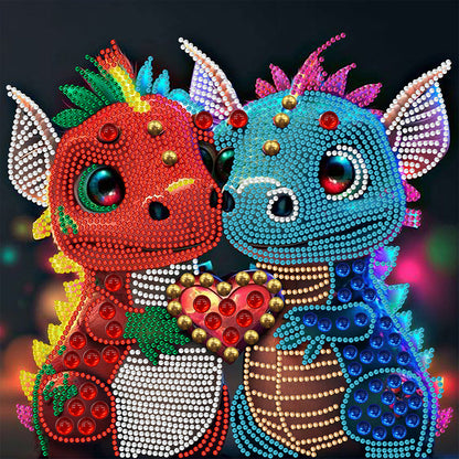 Personality Pterosaur - Special Shaped Drill Diamond Painting 30*30CM