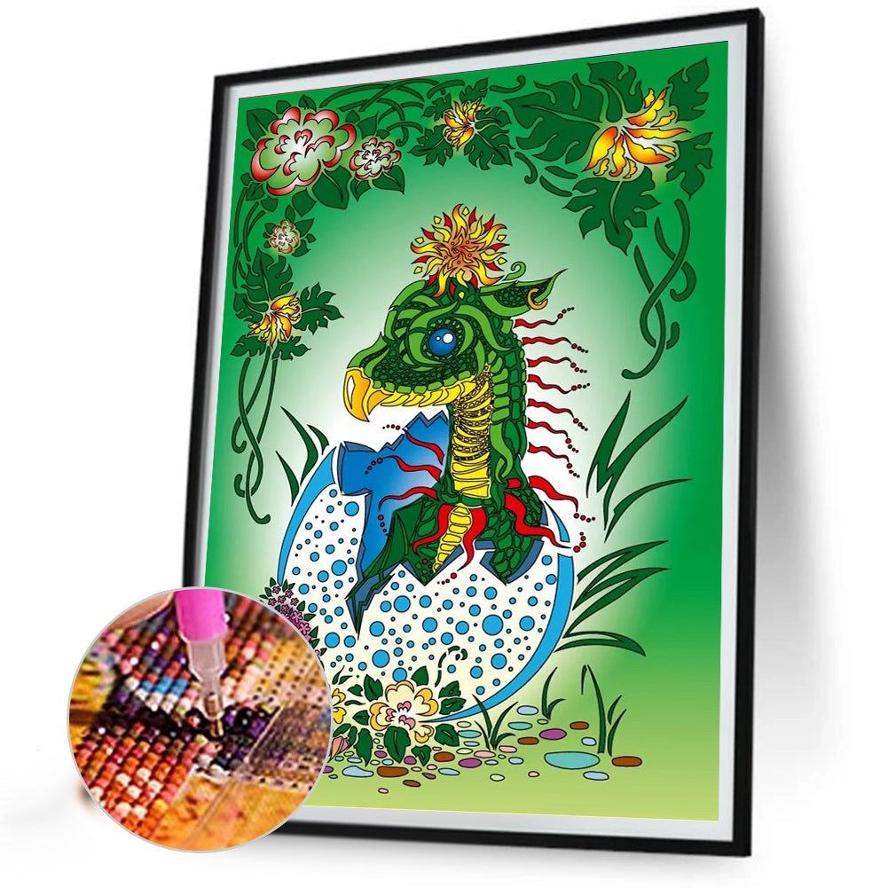 Dragon - Full Round Drill Diamond Painting 30*40CM