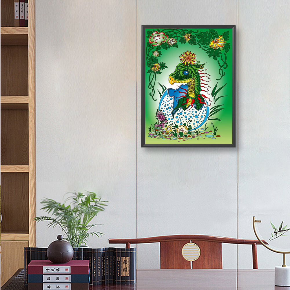 Dragon - Full Round Drill Diamond Painting 30*40CM