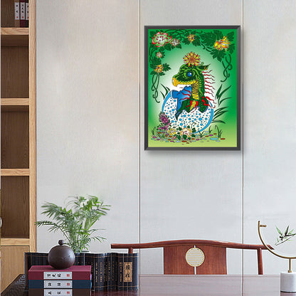 Dragon - Full Round Drill Diamond Painting 30*40CM