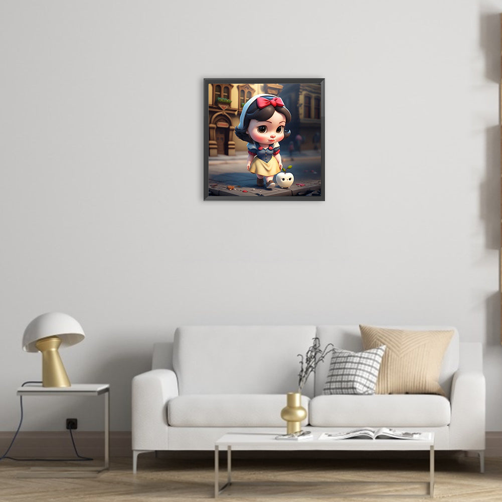 Disney Princess And Prince - Full Round Drill Diamond Painting 30*30CM