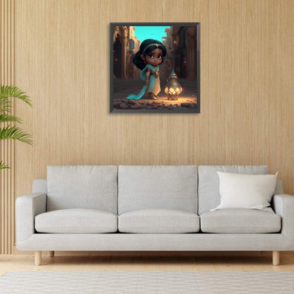 Disney Princess And Prince - Full Round Drill Diamond Painting 30*30CM