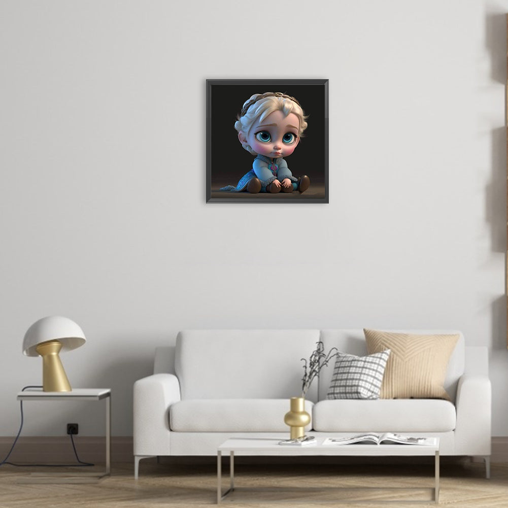 Disney Princess And Prince - Full Round Drill Diamond Painting 30*30CM