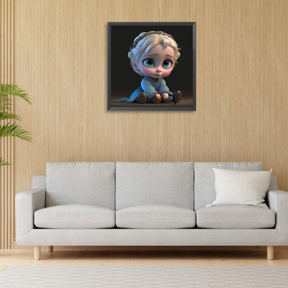 Disney Princess And Prince - Full Round Drill Diamond Painting 30*30CM