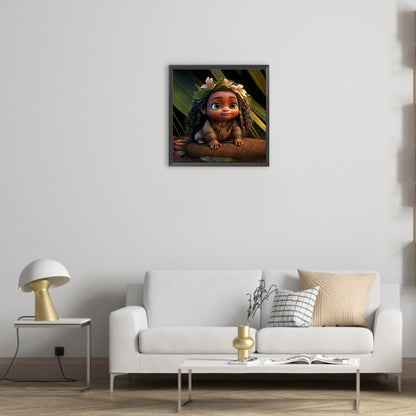 African Children - Full Round Drill Diamond Painting 30*30CM
