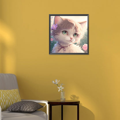 Beautiful Pussy - Full Round Drill Diamond Painting 30*30CM