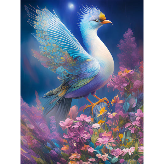 Bizarre Swan - Full Round Drill Diamond Painting 30*40CM