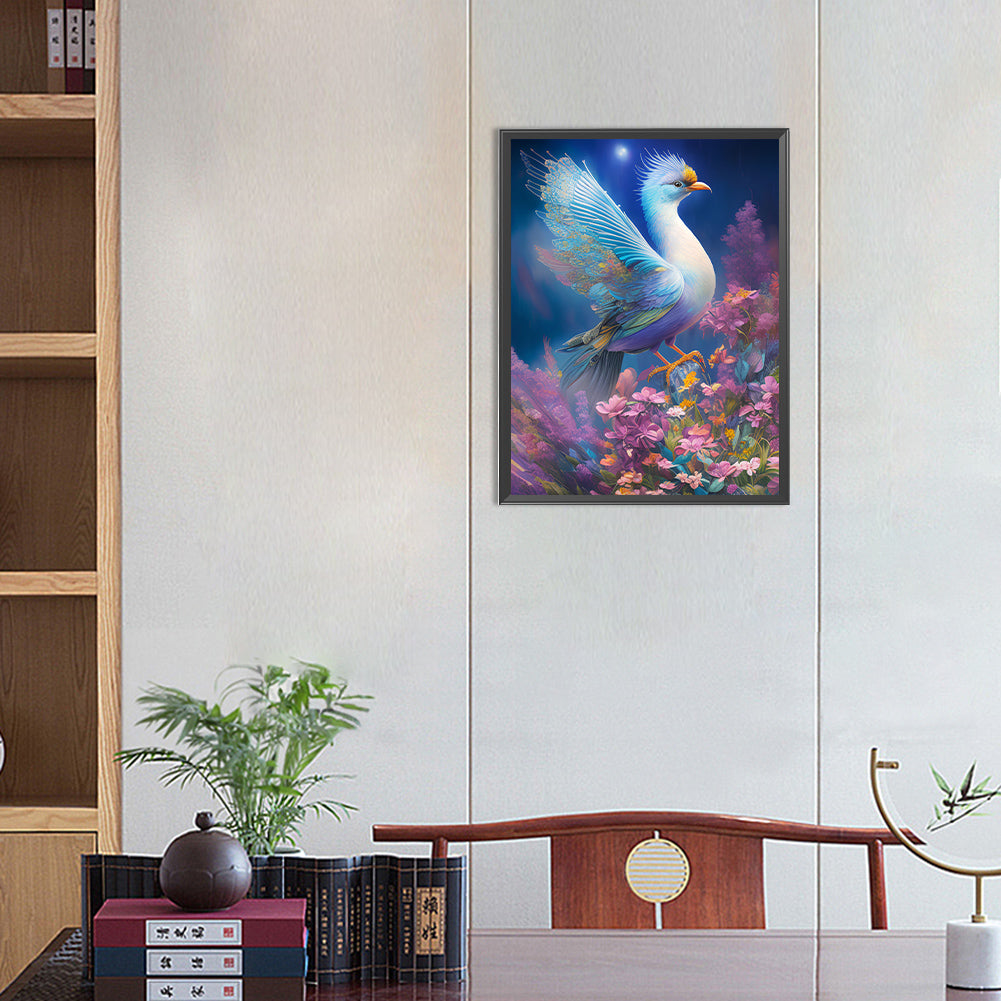 Bizarre Swan - Full Round Drill Diamond Painting 30*40CM